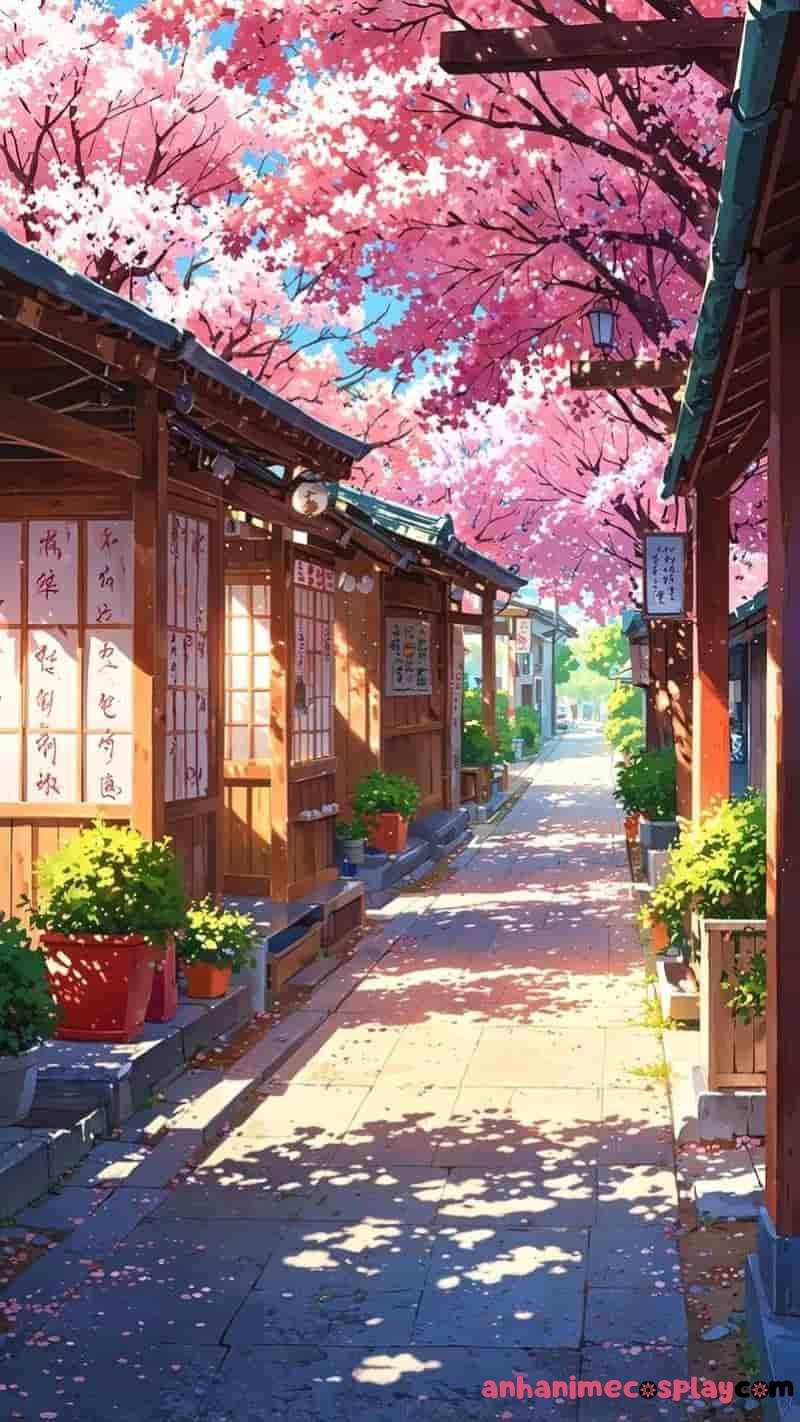 ảnh phong cảnh anime nhật